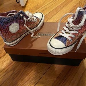 Missoni Converse! Limited edition like new!